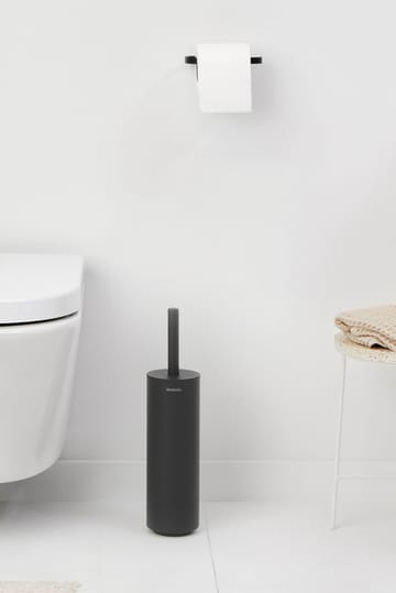 Brosse à WC avec support MindSet - Mineral Infinite Grey, silicone - Brabantia