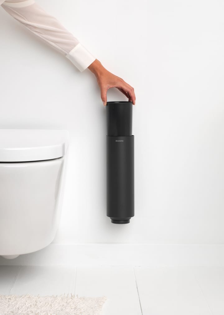 Brosse à WC avec support MindSet, Mineral Infinite Grey, silicone Brabantia