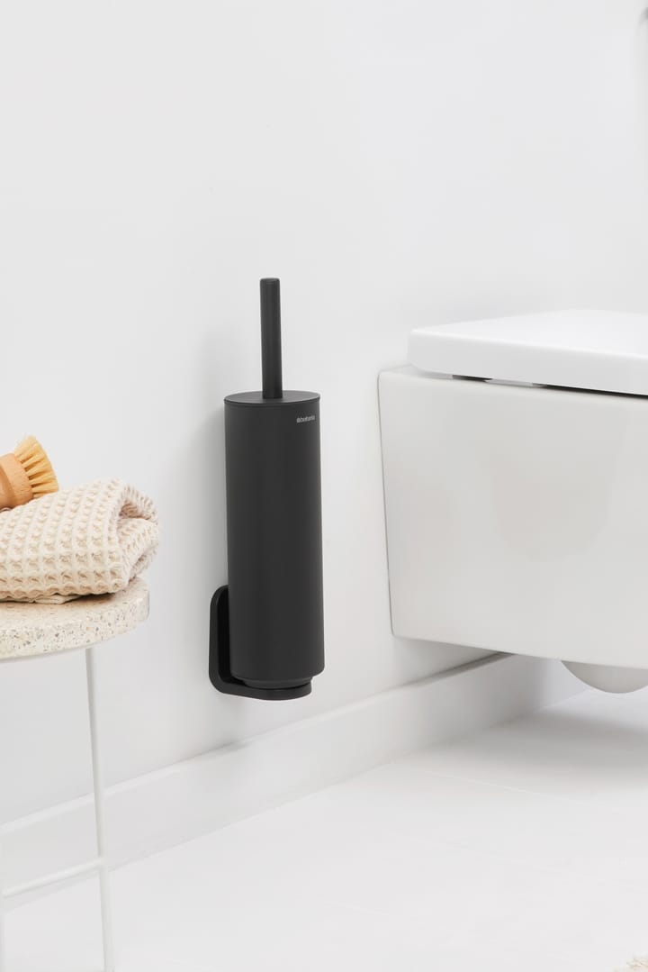 Brosse à WC avec support MindSet, Mineral Infinite Grey, silicone Brabantia