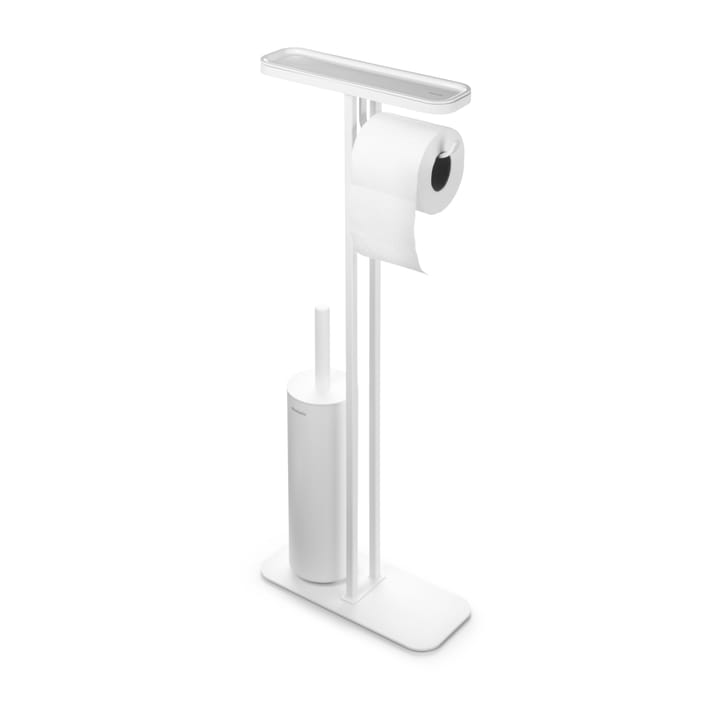Caddie à toilette MindSet, Mineral Fresh White, silicone Brabantia