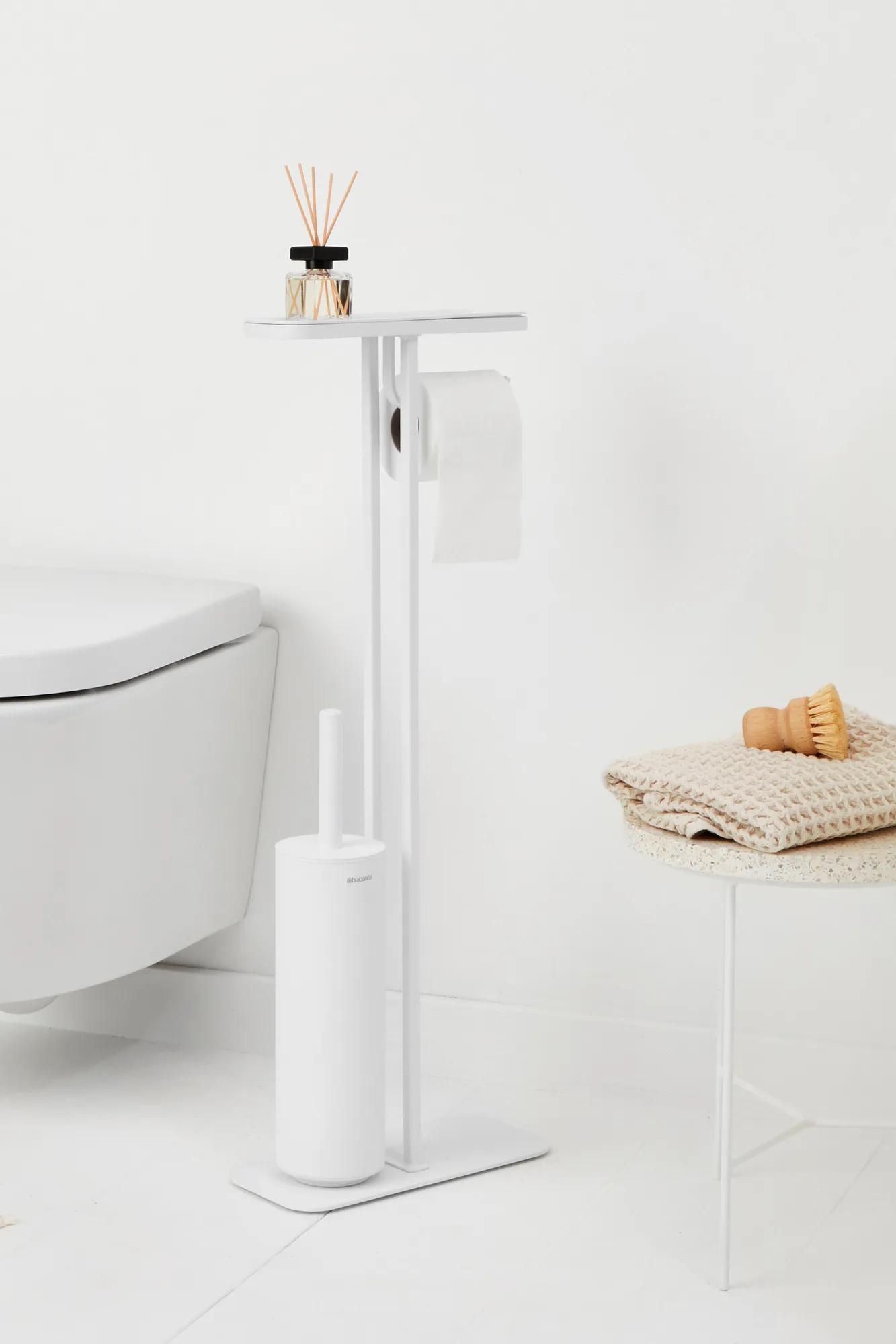 Caddie à toilette MindSet, Mineral Fresh White Brabantia