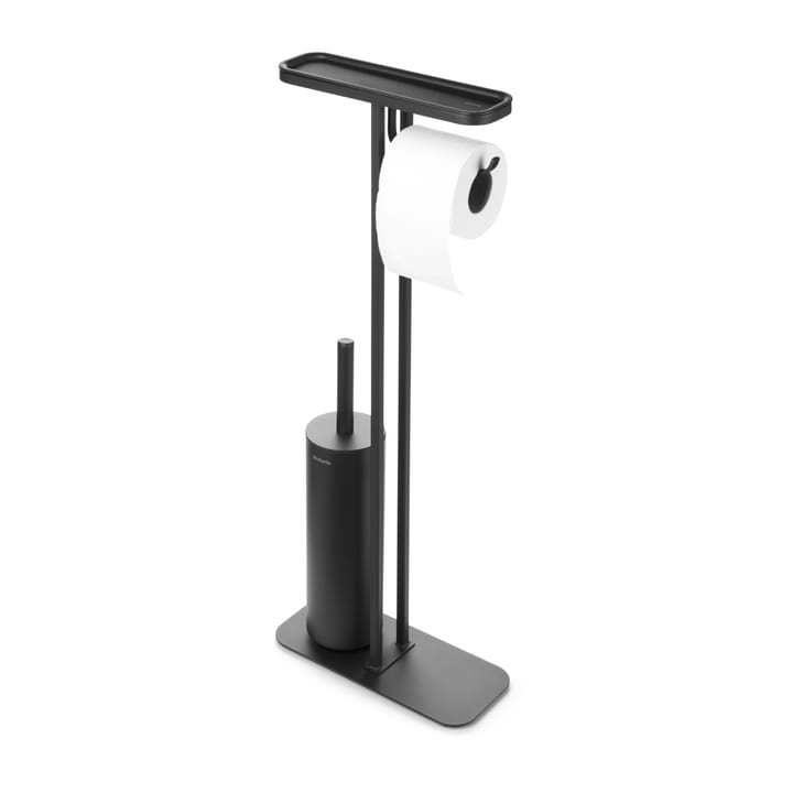 Caddie à toilette MindSet, Mineral Infinite Grey, silicone Brabantia