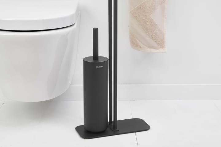Caddie à toilette MindSet, Mineral Infinite Grey, silicone Brabantia