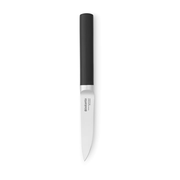 Couteau éplucheur Profile 22 cm - Noir-acier inoxydable - Brabantia