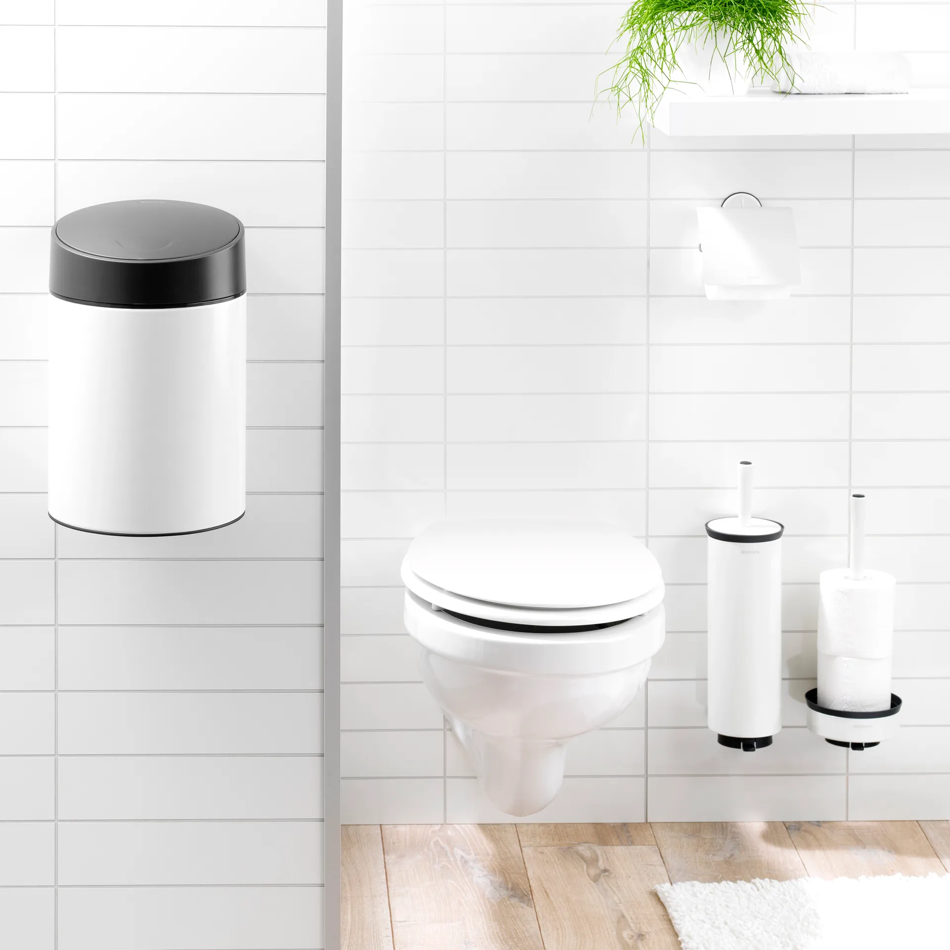 Dérouleur papier toilette Profile, blanc (off-white) Brabantia