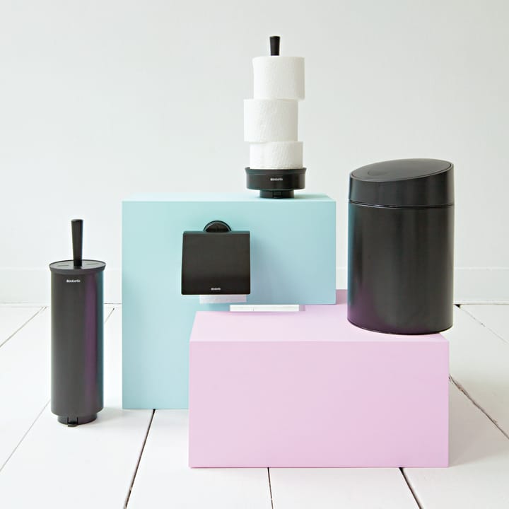 Dérouleur papier toilette Profile, noir Brabantia