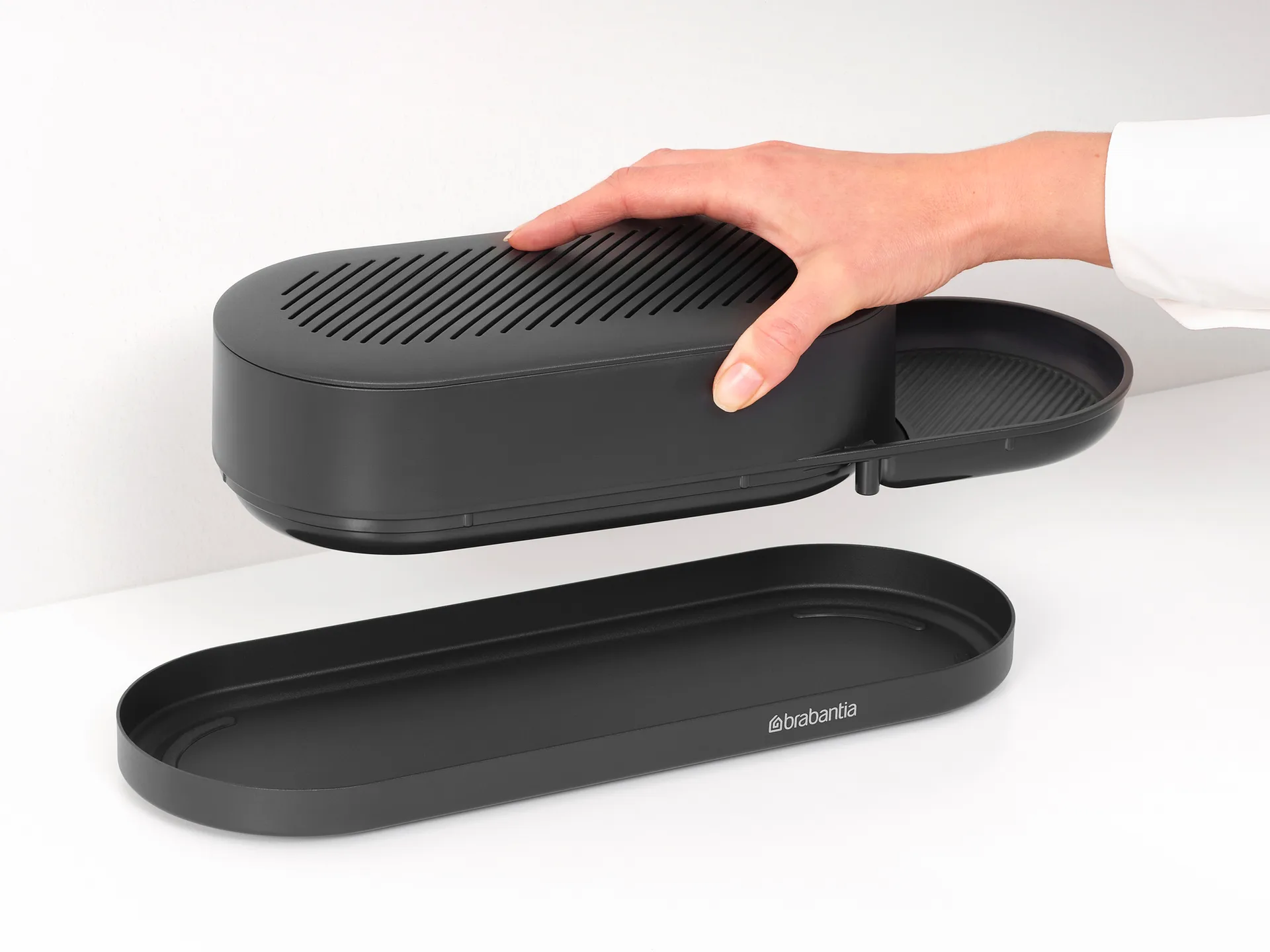 Égouttoir-organisateur d'évier SinkStyle, Mineral Infinite Grey Brabantia