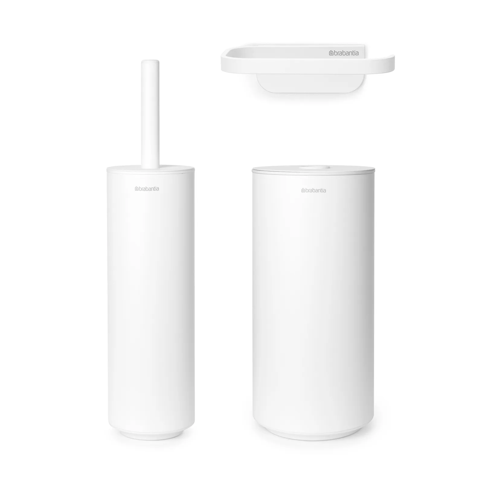 Ensemble de toilette Mindset 3 pièces, Mineral Fresh White Brabantia