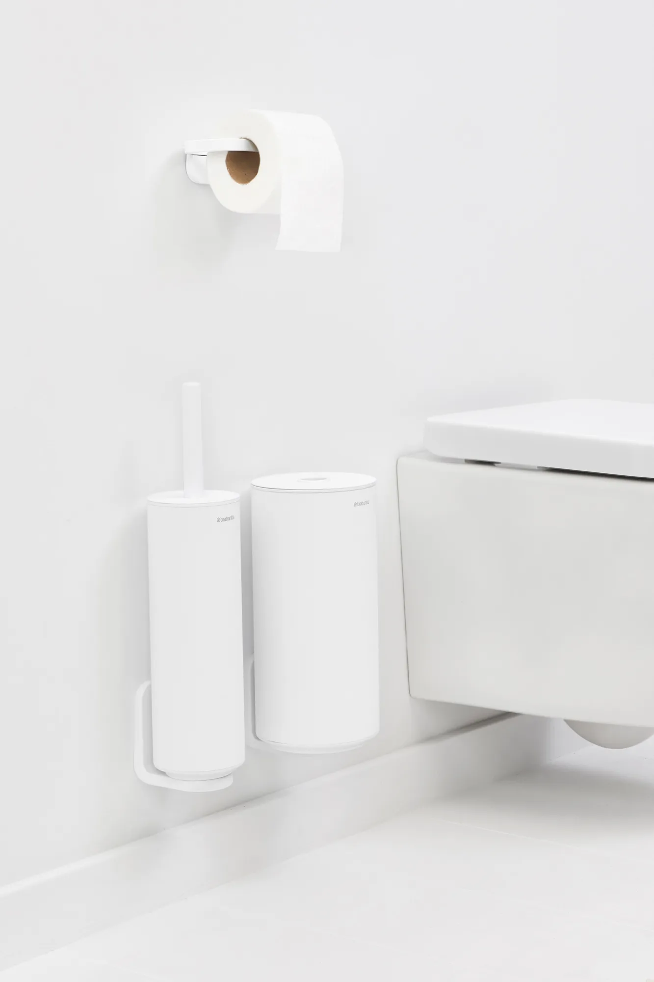 Ensemble de toilette Mindset 3 pièces, Mineral Fresh White Brabantia