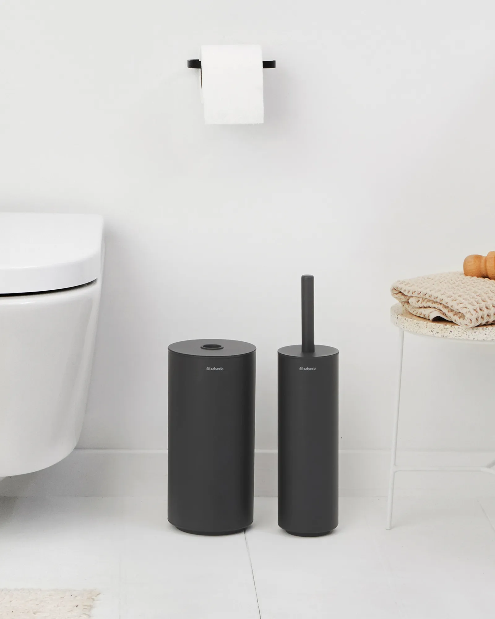 Ensemble de toilette Mindset 3 pièces, Mineral Infinite Grey Brabantia
