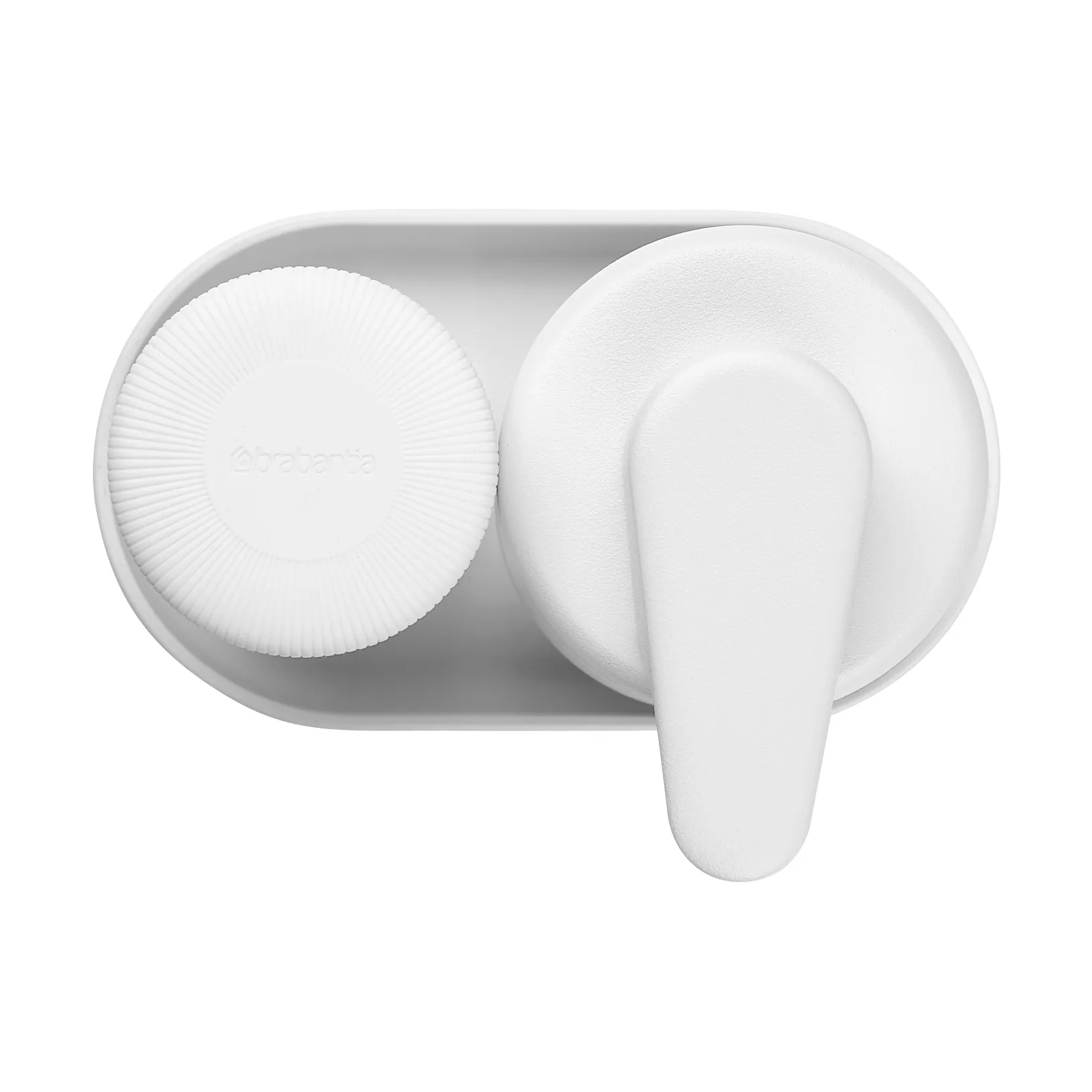 Ensemble pompe à savon et distributeur à liquide vaisselle SinkStyle, Mineral Fresh White Brabantia