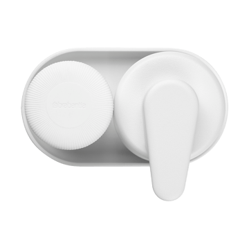 Ensemble pompe à savon et distributeur à liquide vaisselle SinkStyle - Mineral Fresh White - Brabantia