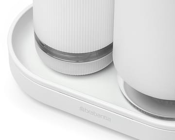 Ensemble pompe à savon et distributeur à liquide vaisselle SinkStyle - Mineral Fresh White - Brabantia