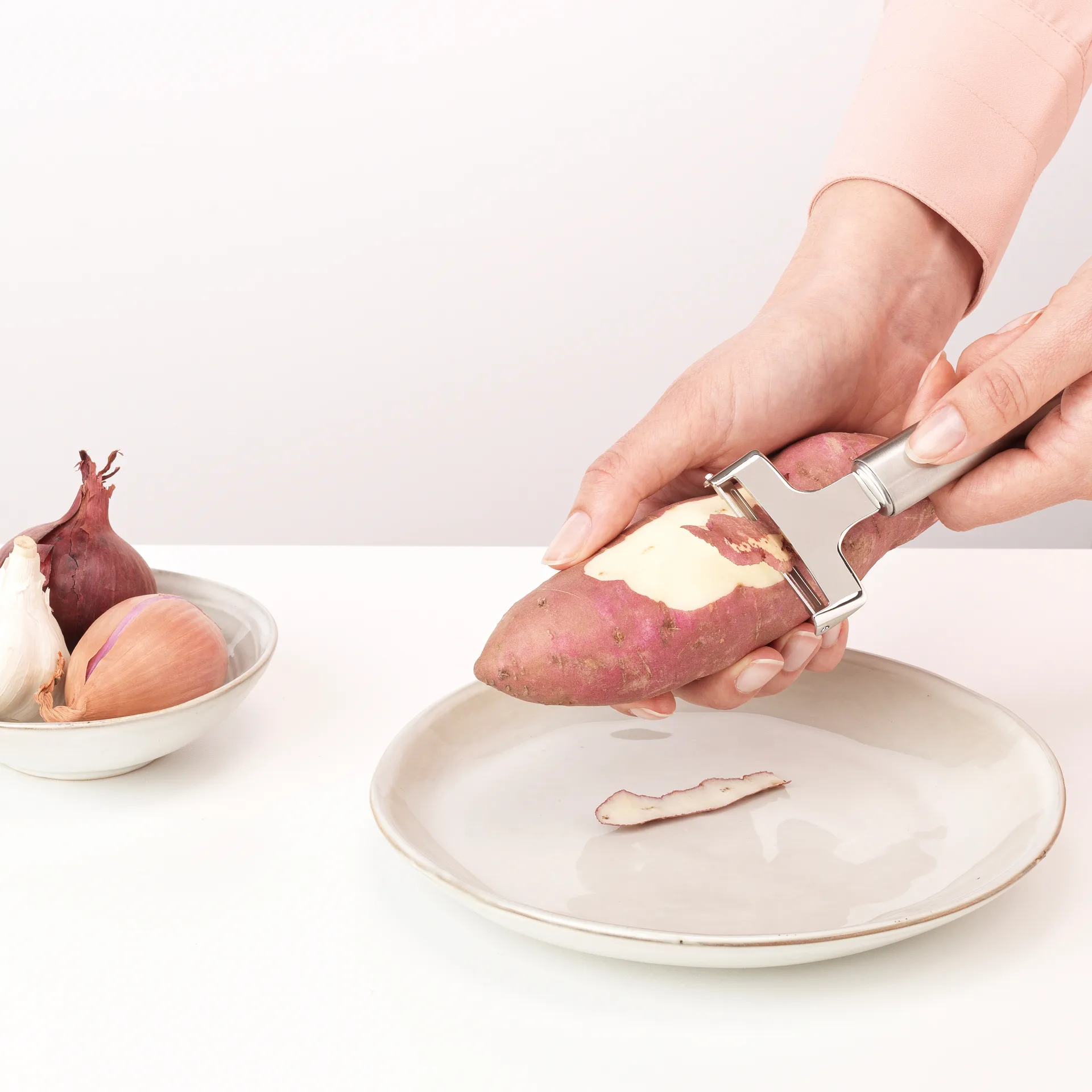 Épluche-légumes-racine Profile, Acier inoxydable Brabantia