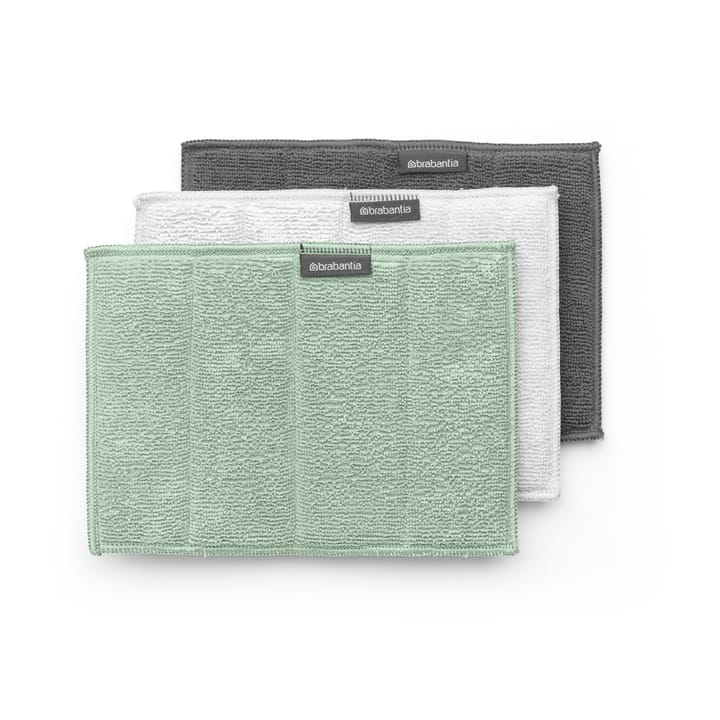 Éponge en microfibres Sinkside Lot de 3 - Jade green - Brabantia