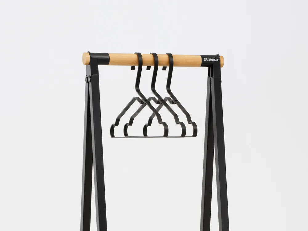 Étendoir Linn compact, Noir Brabantia