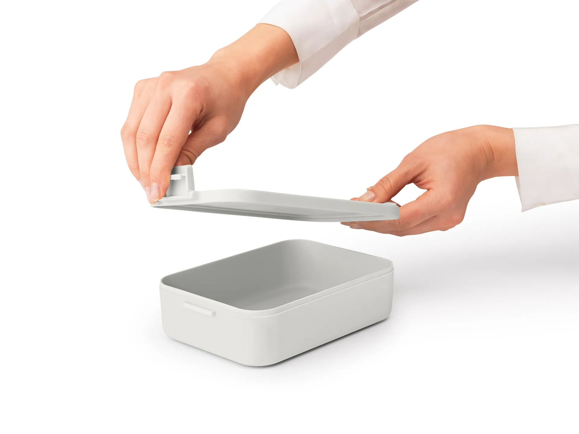 Lunch box médium Make & Take 1,1 L, Gris clair Brabantia