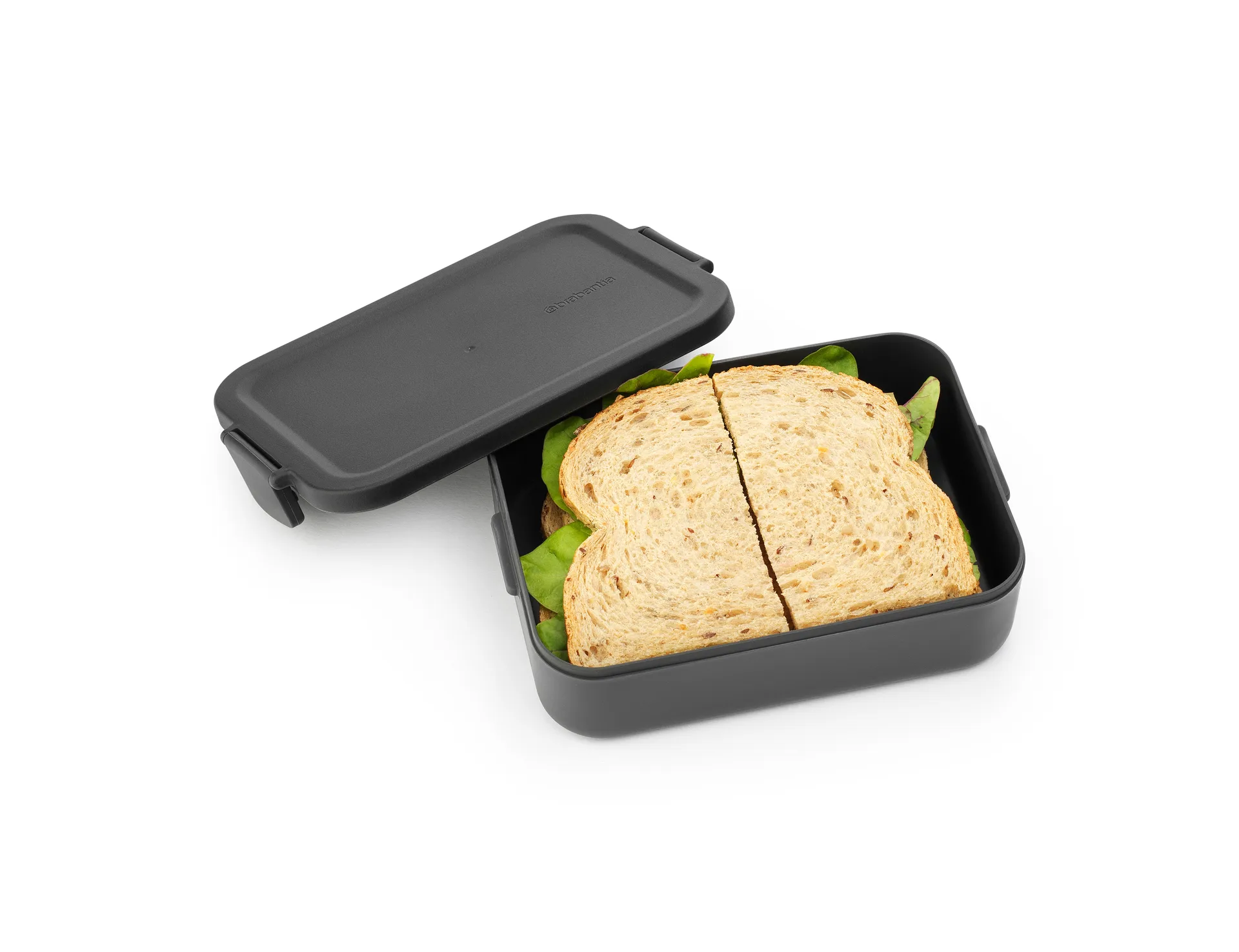 Lunch box médium Make & Take 1,1 L, Gris foncé Brabantia