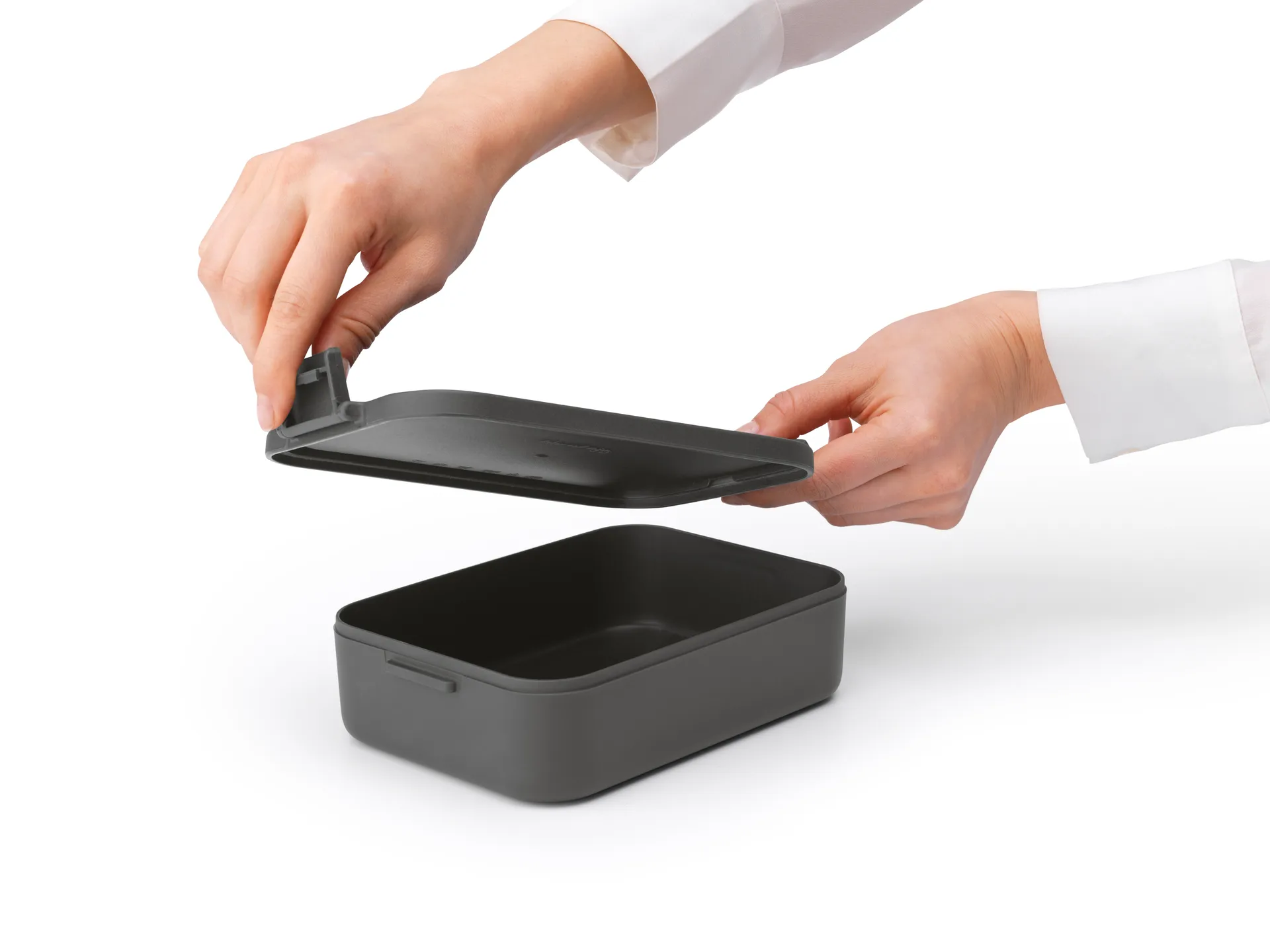 Lunch box médium Make & Take 1,1 L, Gris foncé Brabantia