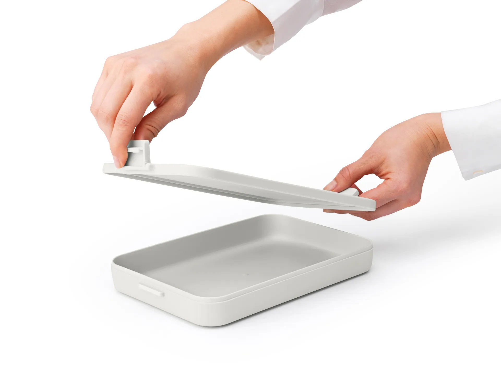 Lunch box plate Make & Take 1,1 L, Gris clair Brabantia