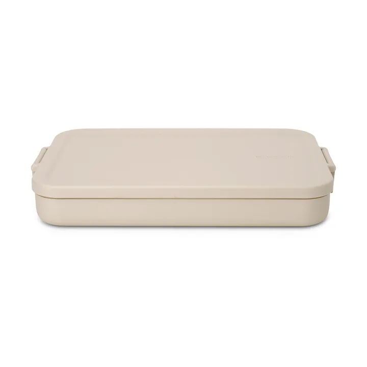 Lunch box plate Make & Take 1,1 L - Soft Beige - Brabantia