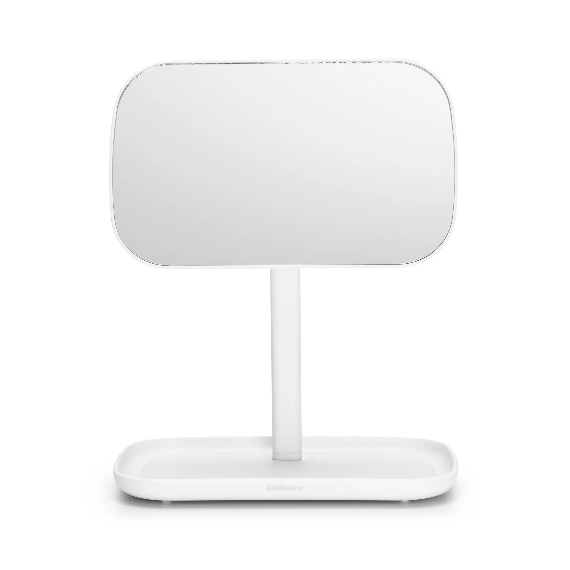 Miroir avec plateau de rangement ReNew, Blanc Brabantia