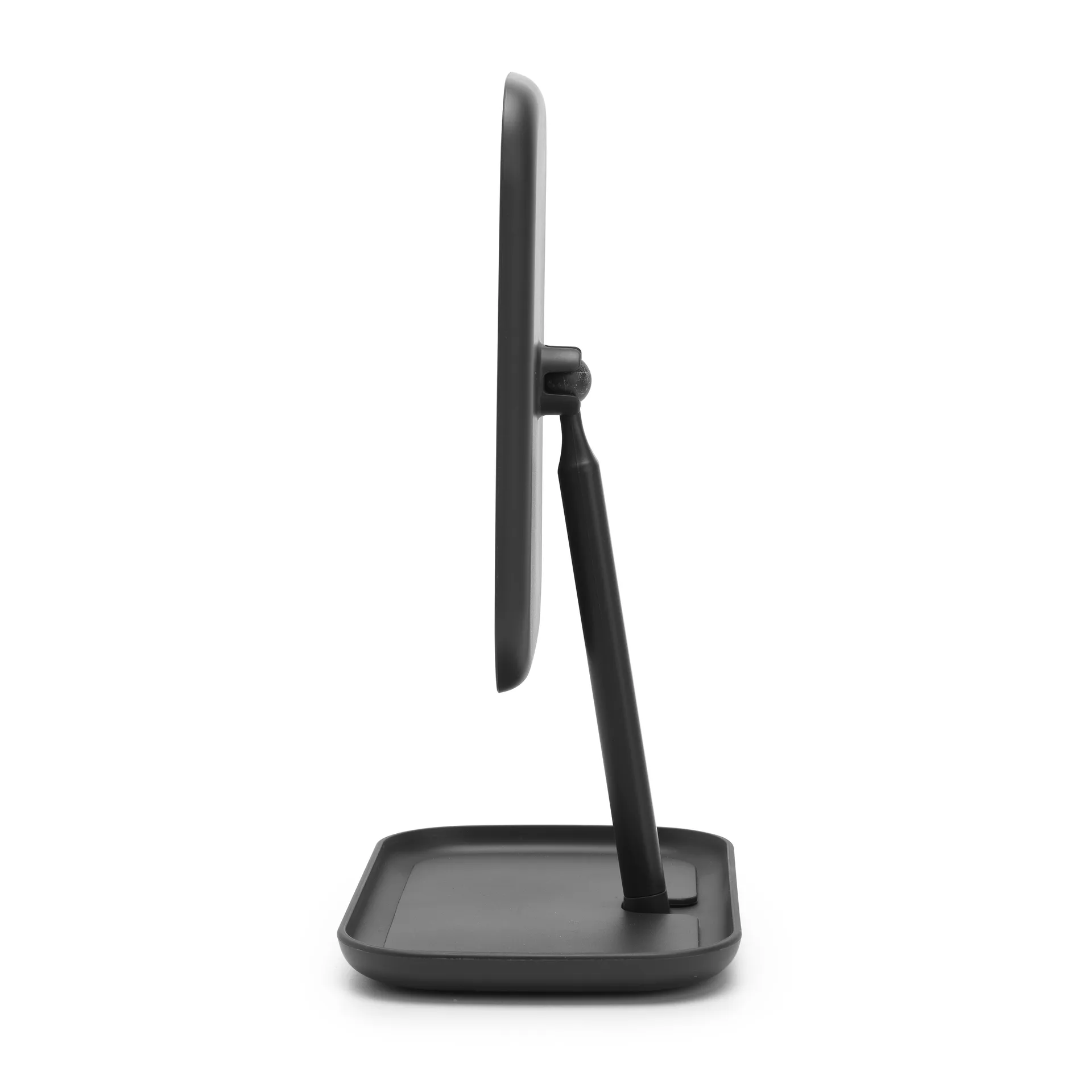 Miroir avec plateau de rangement ReNew, Gris foncé Brabantia