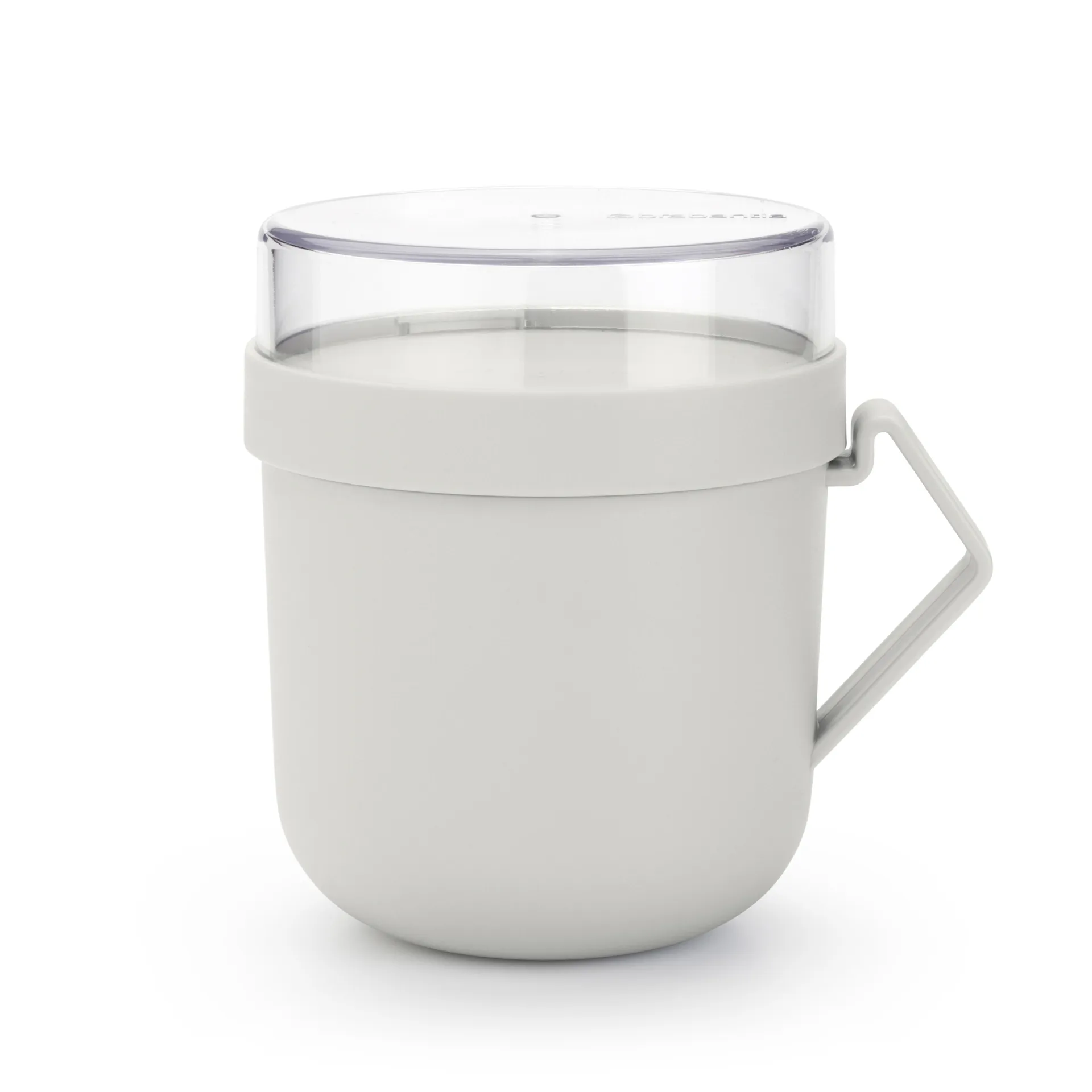 Mug à soupe Make & Take 0,6 L, Gris clair Brabantia