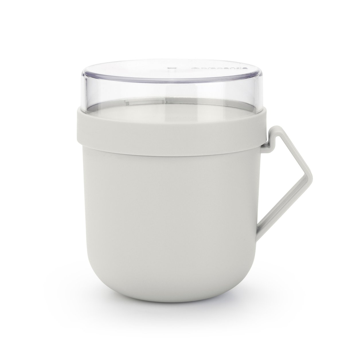 brabantia mug à soupe make & take 0,6 l gris clair