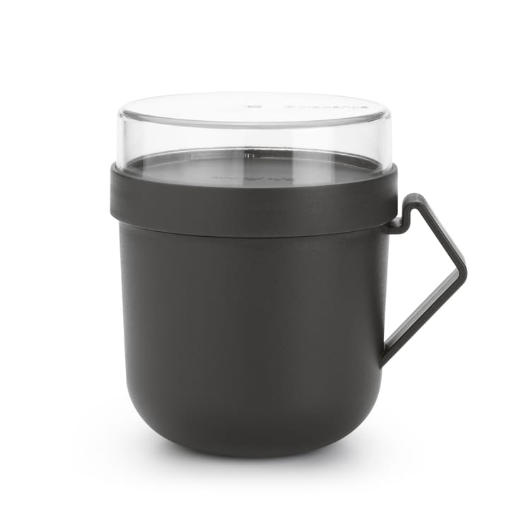 Mug à soupe Make & Take 0,6 L - Gris foncé - Brabantia