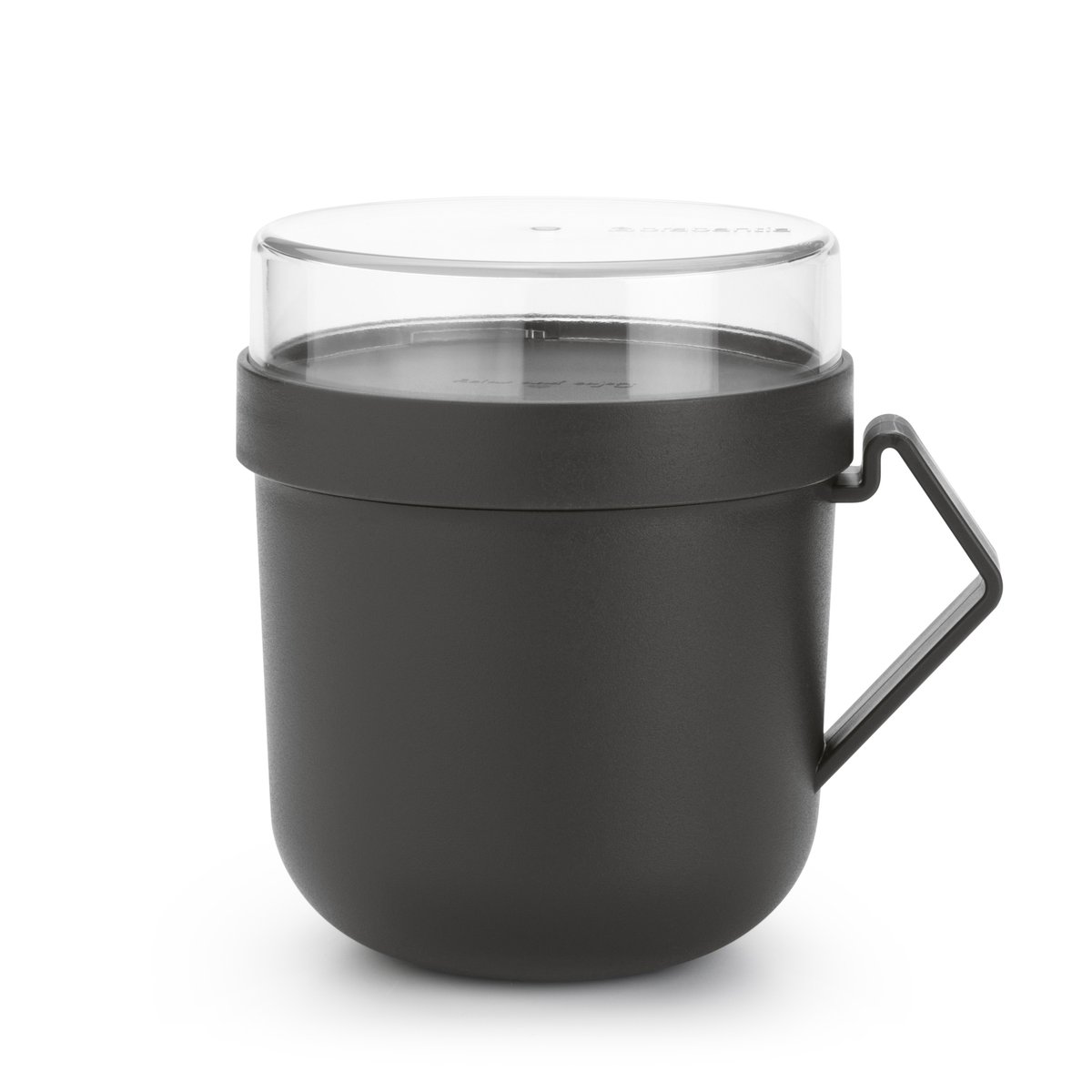 brabantia mug à soupe make & take 0,6 l gris foncé