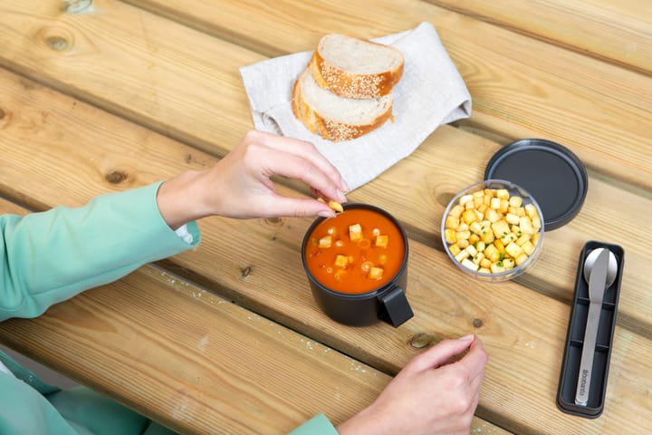 Mug à soupe Make & Take 0,6 L, Gris foncé Brabantia