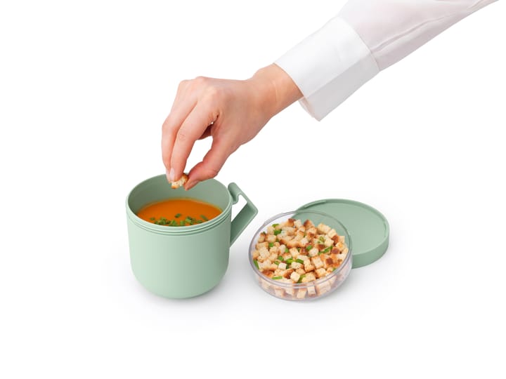 Mug à soupe Make & Take 0,6 L, Vert jade  Brabantia
