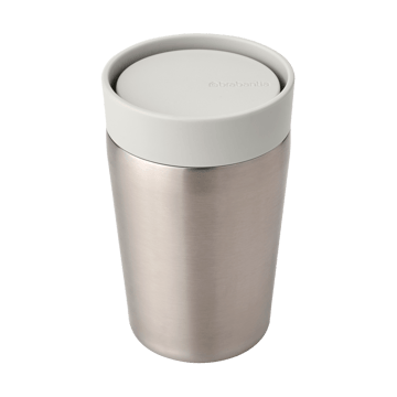 Mug isotherme Make & Take 20 cl - Gris clair - Brabantia