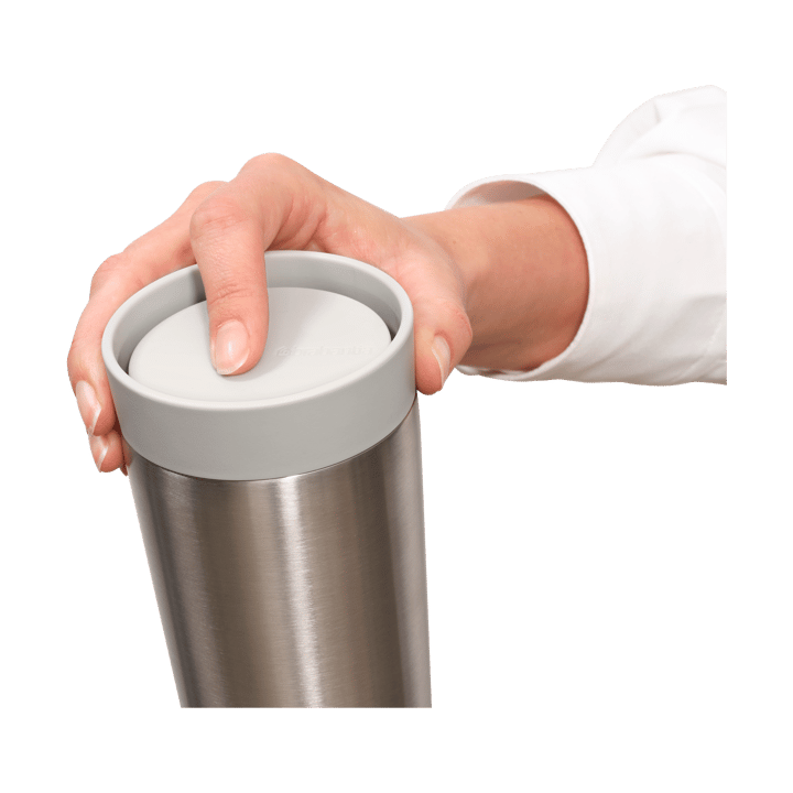 Mug isotherme Make & Take 36 cl, Gris clair Brabantia