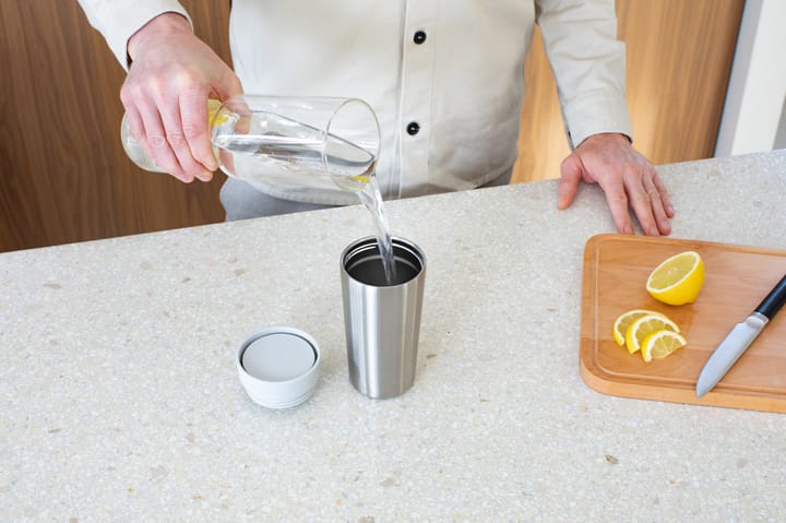 Mug isotherme Make & Take 36 cl, Gris clair Brabantia