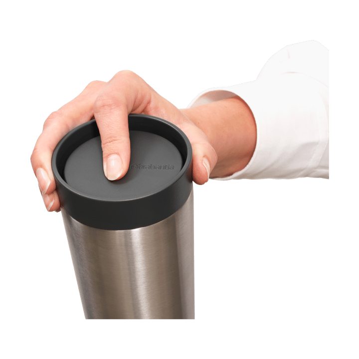 Mug isotherme Make & Take 36 cl - Gris foncé - Brabantia