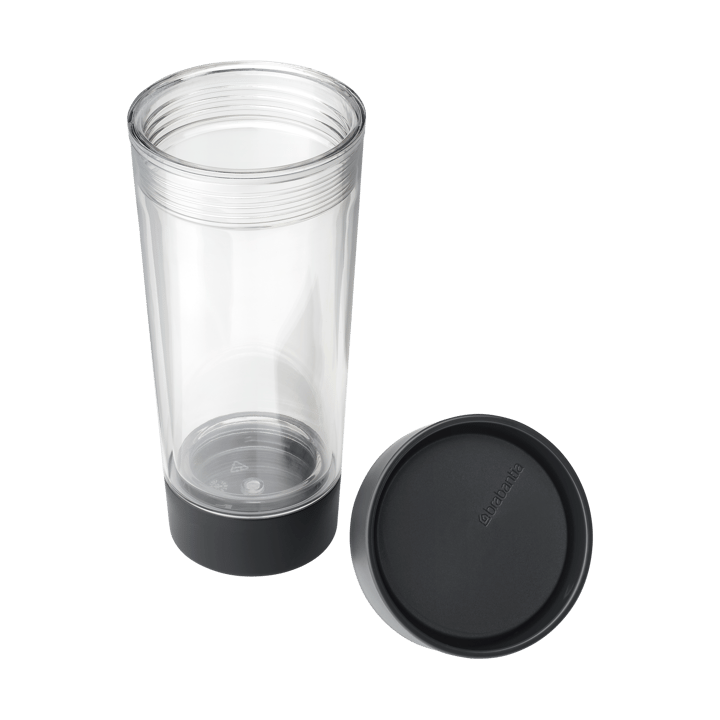 Mug isotherme Make & Take pour thé 36 cl - Gris foncé - Brabantia