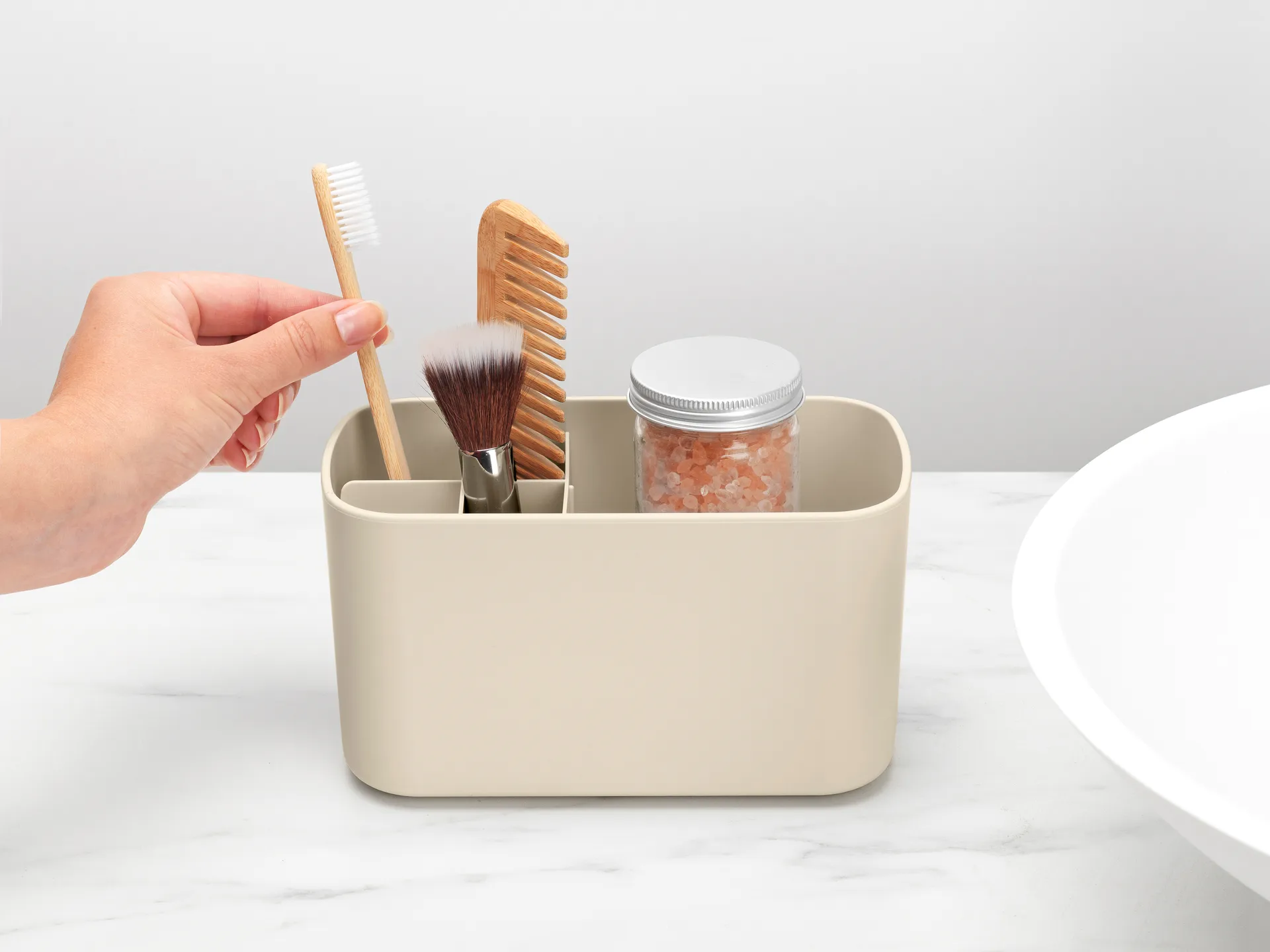 Organisateur pour évier ReNew de Brabantia, Beige Doux Brabantia