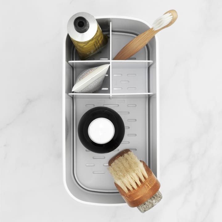 Organisateur pour évier ReNew de Brabantia, Blanc Brabantia
