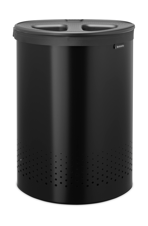 Panier à linge Brabantia Selector 55 L - Noir mat - Brabantia