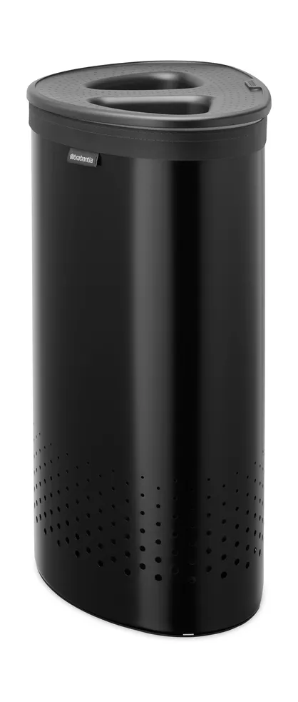 Panier à linge Brabantia Selector 55 L, Noir mat Brabantia