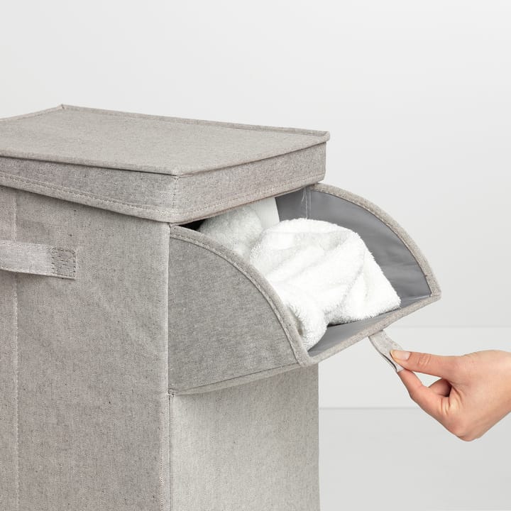 Panier à linge empilable Brabantia 35 litres, Gris clair Brabantia