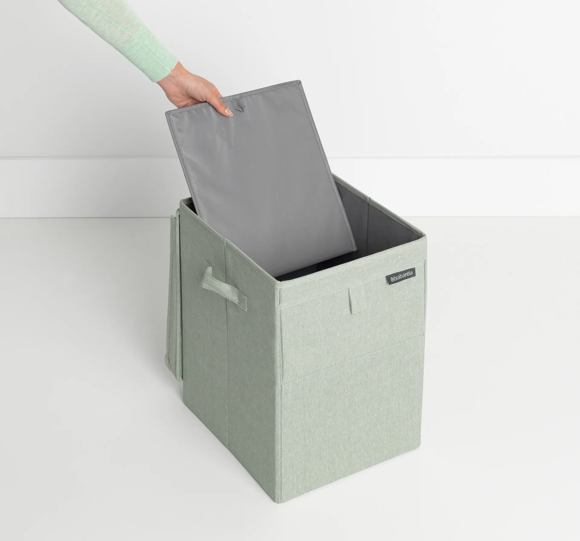 Panier à linge empilable Brabantia 35 litres, Vert Brabantia