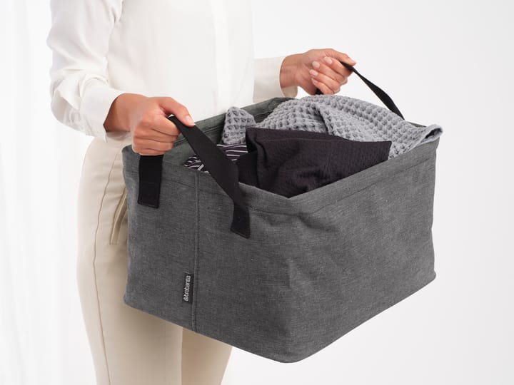 Panier à linge pliable Brabantia 35 L - Pepper Black - Brabantia