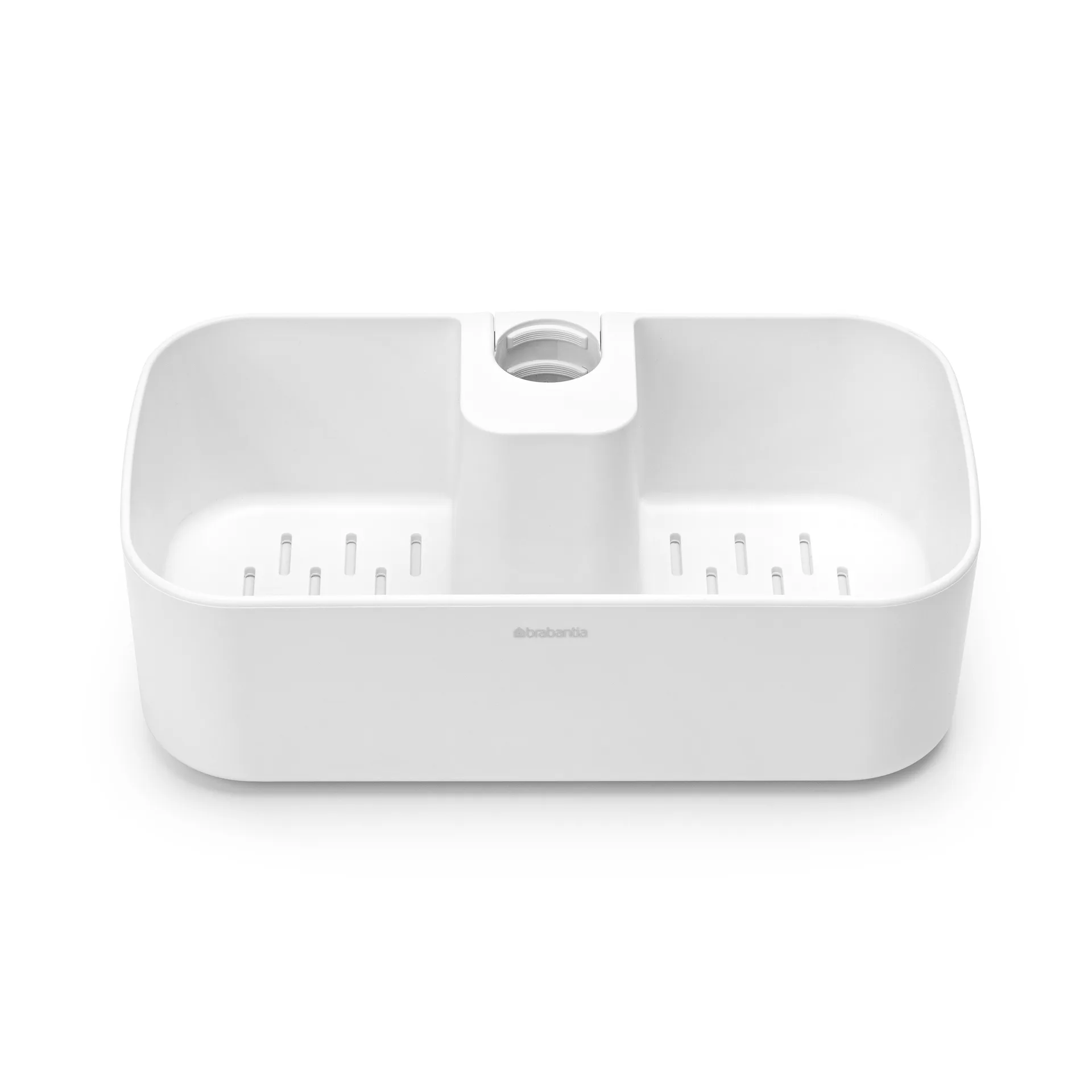 Panier de douche ReNew, Blanc Brabantia