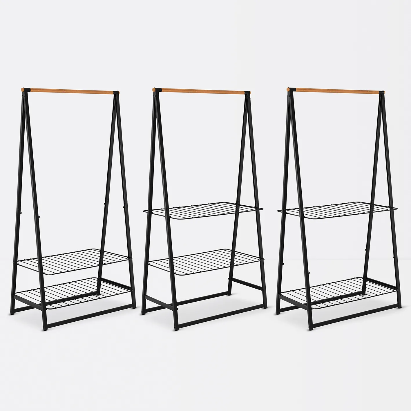 Penderie Linn Large, Noir Brabantia