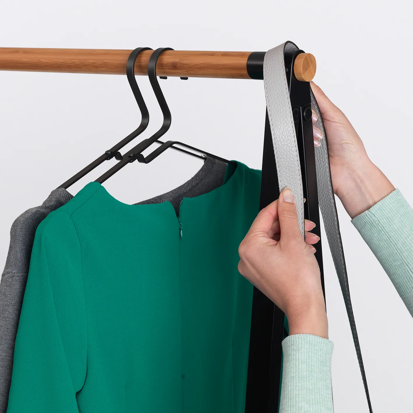 Penderie Linn Large, Noir Brabantia