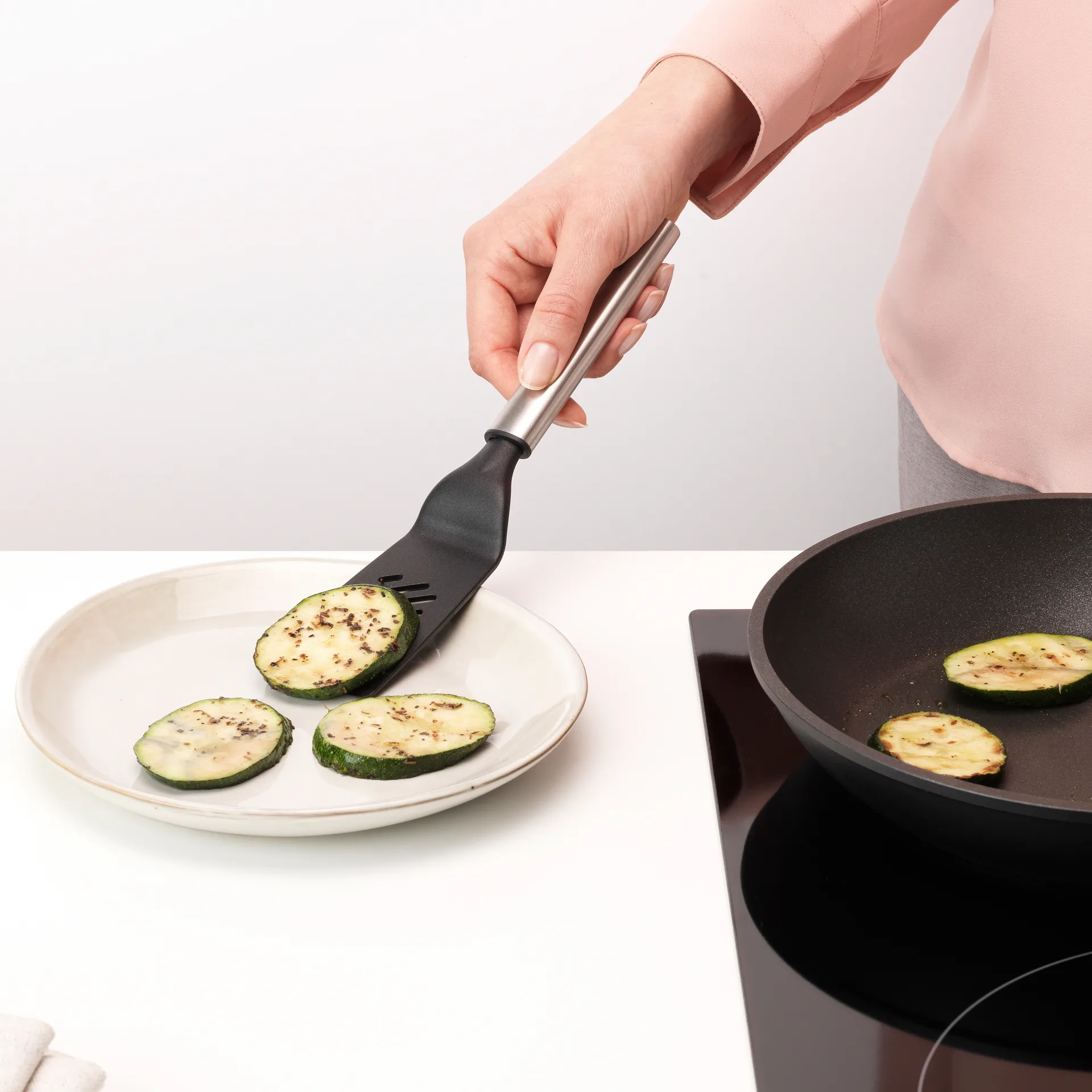 Petite spatule anti-adhésive Profile, Acier inoxydable Brabantia
