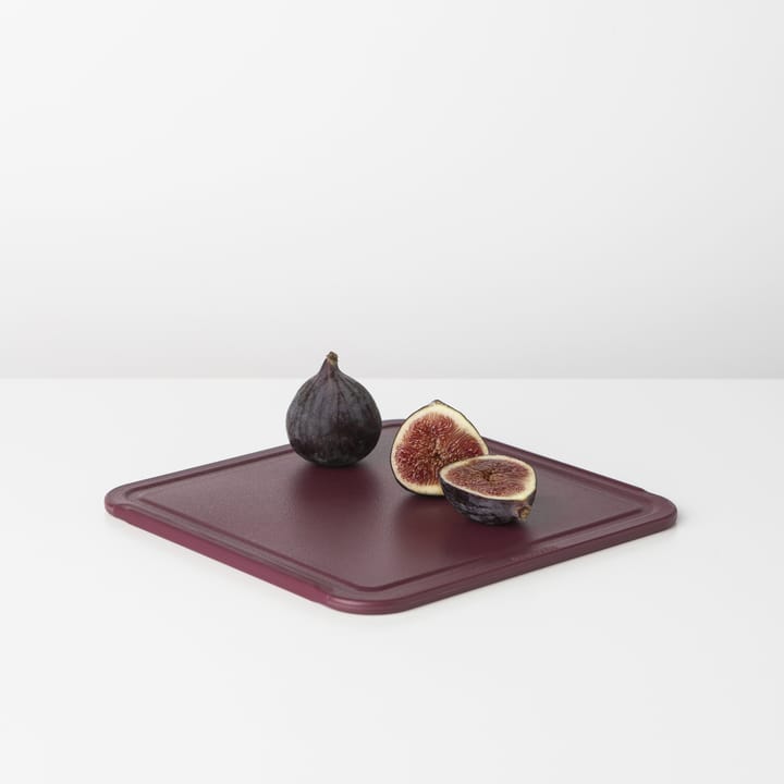 Planche à découper TASTY+ moyen 25x25 cm, Aubergine red Brabantia